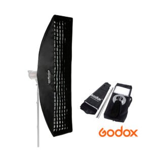Softbox Strip Godox 35x160cm (Montura Bowens) con Grilla