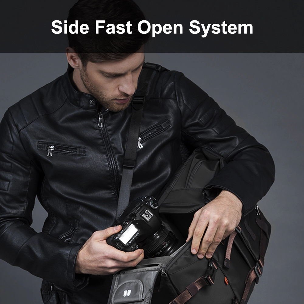 Mochila Multifuncional Impermeable, Porta Laptop – K&F Concept KF13.092 - Imagen 5