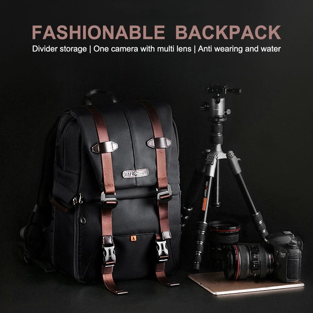 Mochila Multifuncional Impermeable, Porta Laptop – K&F Concept KF13.092 - Imagen 6