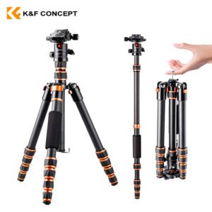 Trípode Monopie Fibra Carbono K&F Concept BA225