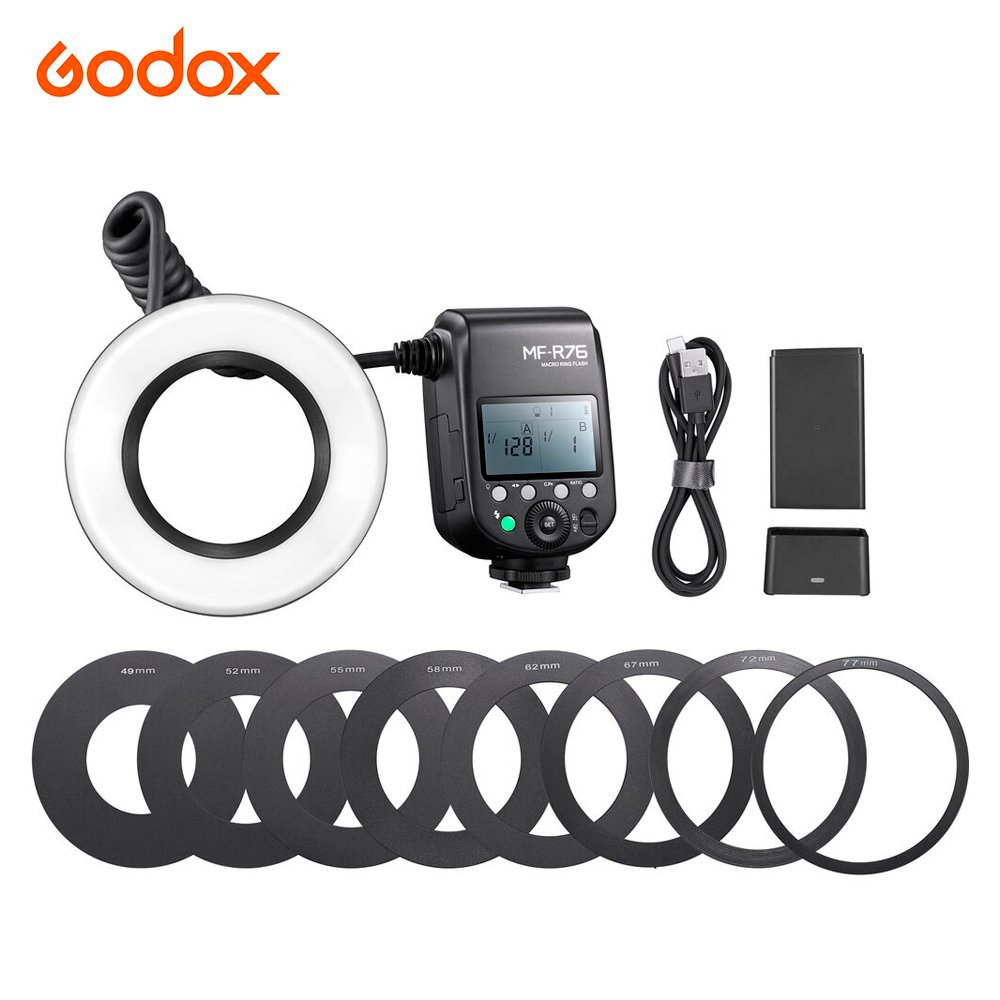 Flash Macro GODOX MF-R76 – Incluye batería recargable - Imagen 4