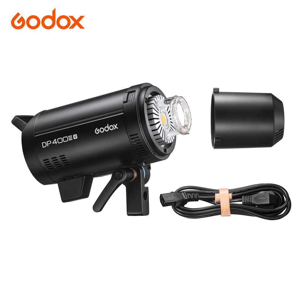 Flash de estudio Godox DP400 III-V con luz de modelado - Imagen 5