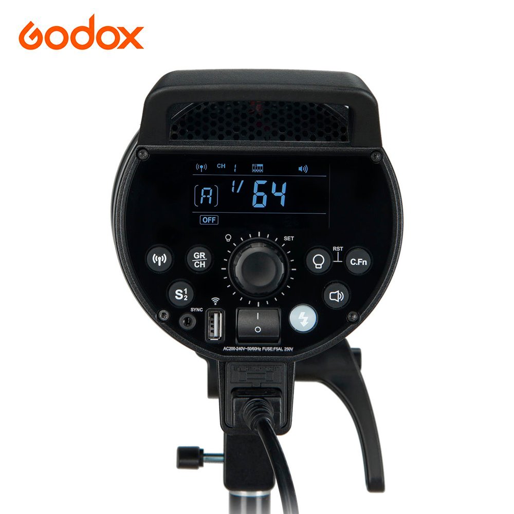 Flash de estudio Godox DP400 III-V con luz de modelado - Imagen 3