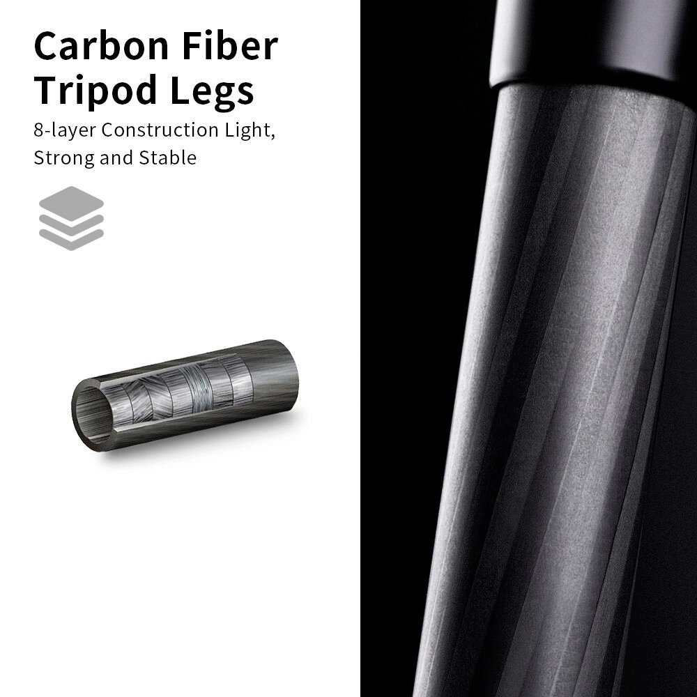 Trípode Monopie Fibra de Carbono A254C4-C254C2 - Imagen 9