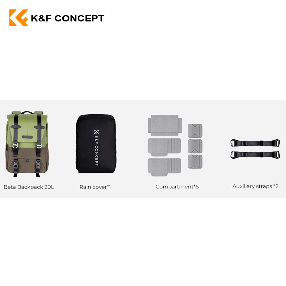 Mochila Multifuncional – K&F Concept KF13.087AV2 - Imagen 6