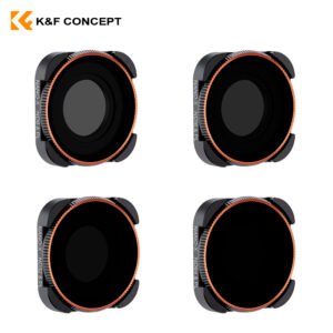 Kit de Filtros K&F Concept para GOPRO HERO 9101112 4-in-1 (ND8PL, ND16PL, ND32PL, ND64PL)