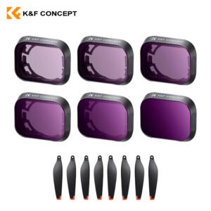 Kit de Filtros K&F Concept para Drone DJI Mini 3 Pro con Propellers