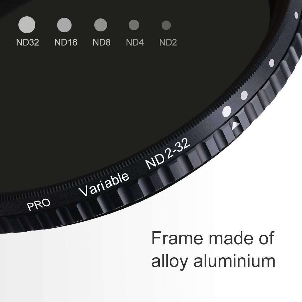 Filtro Densidad Neutra Nano X ND2-32 – K&F Concept - Imagen 5