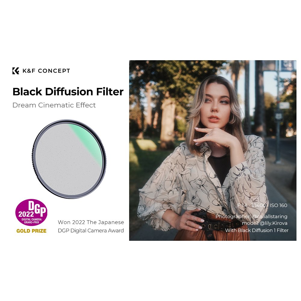 Filtro Black Mist 1/2 Nano-X – K&F Concept - Imagen 6