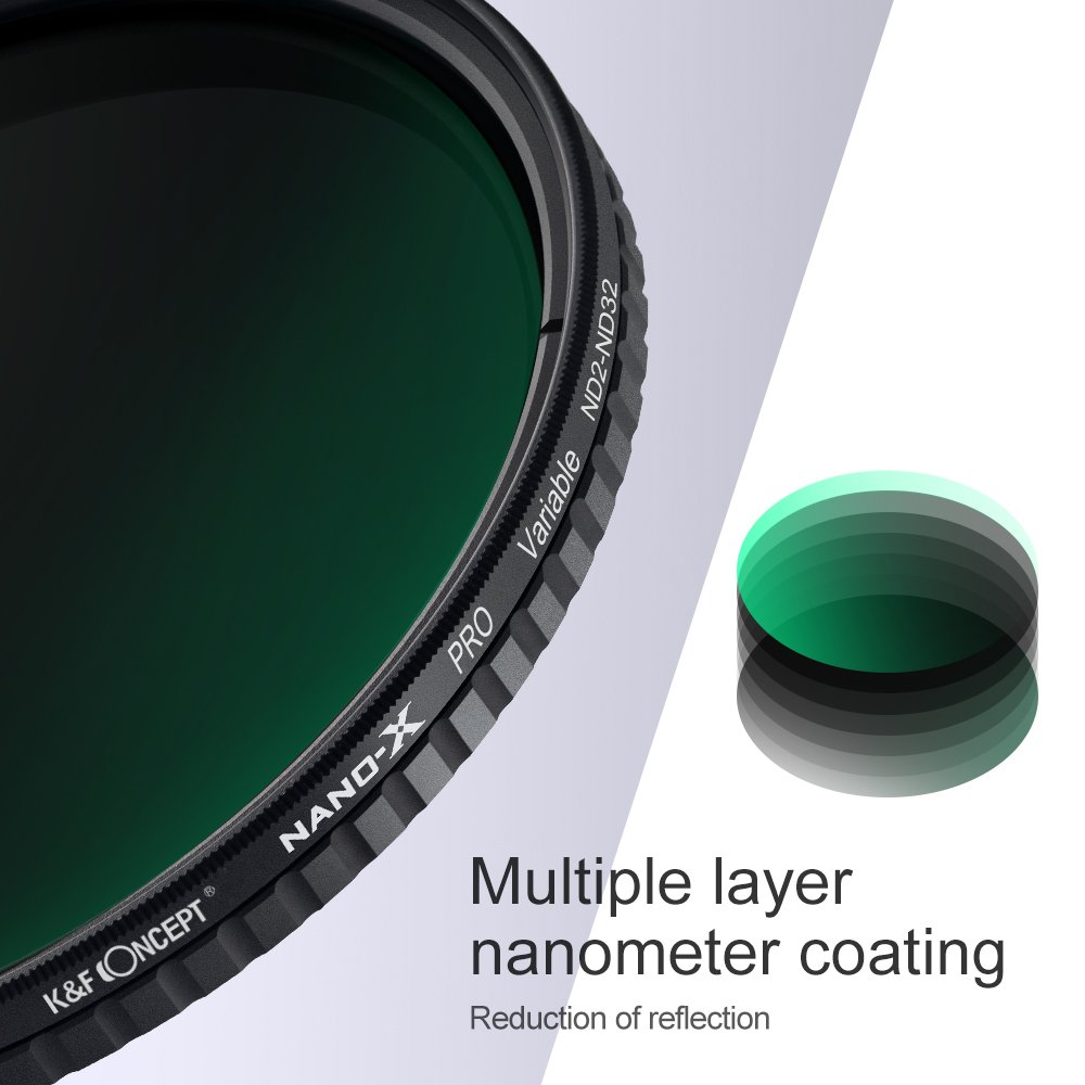Filtro Densidad Neutra Nano X ND2-32 – K&F Concept - Imagen 7