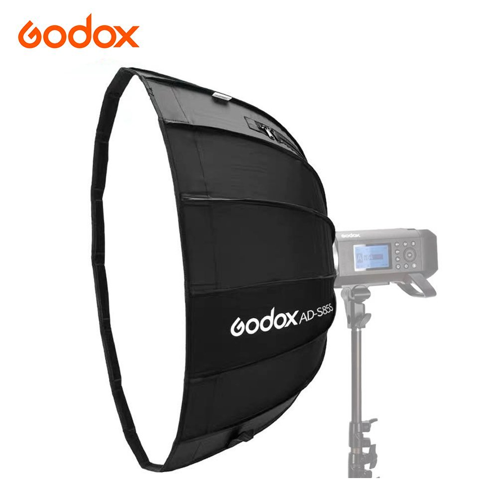 Softbox Parabólico Godox AD-S85S – Montura Godox – Armado Rapido