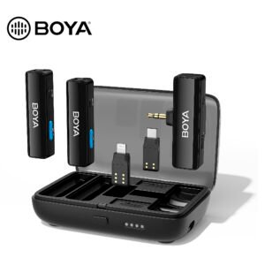 Micrófono BOYA BOYALINK – Wireless para 2 Personas – All-in-One
