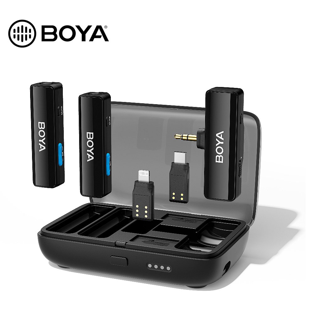 Micrófono BOYA BOYALINK – Wireless para 2 Personas – All-in-One