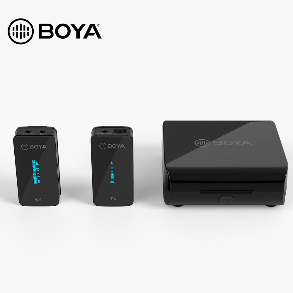 Micrófono Boya BY-XM6-K1 – Wireless – Con Cargador Portatil
