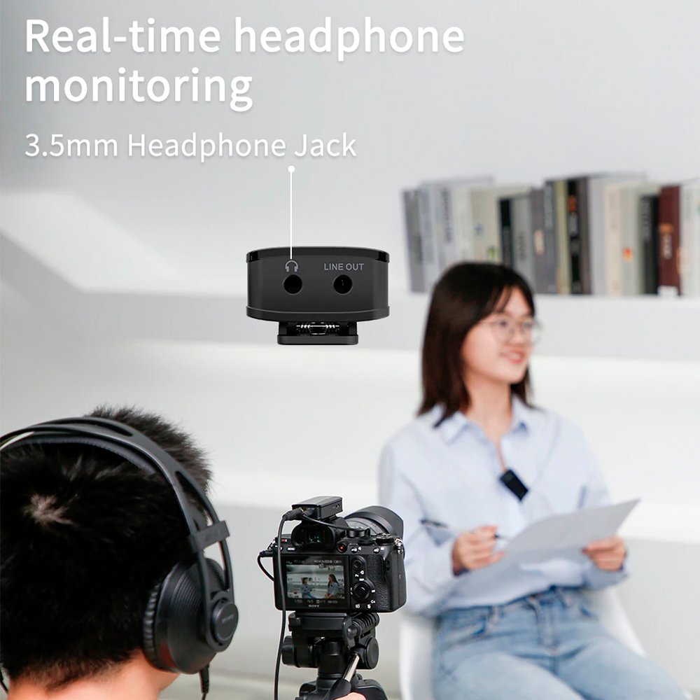 Micrófono Boya BY-XM6-K1 – Wireless – Con Cargador Portatil - Imagen 4