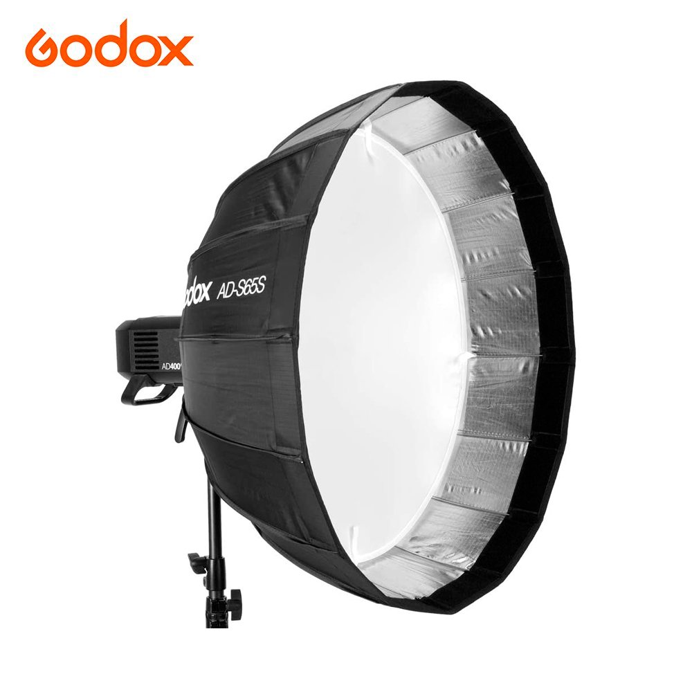 Softbox Parabólico Godox AD-S85S – Montura Godox – Armado Rapido - Imagen 7