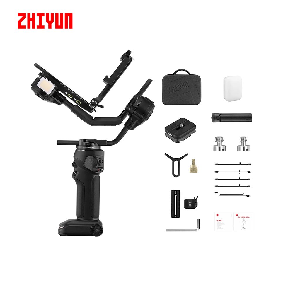 Estabilizador Gimbal Zhiyun Crane 4 Combo - Imagen 2