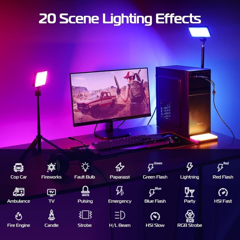 Luz Led Ulanzi LT002 RGB - Imagen 7