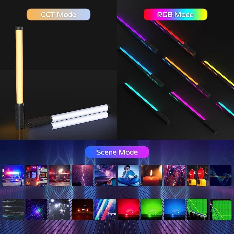 Luz Led Ulanzi VL119 RGB Tipo Espada - Imagen 7