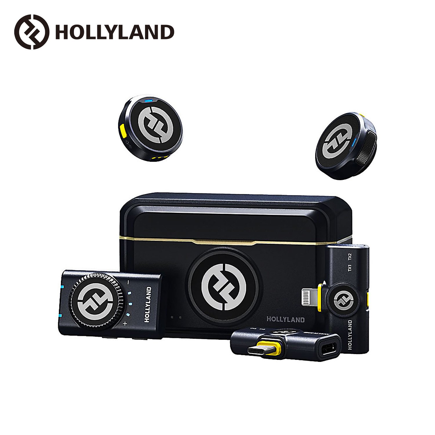 Micrófono inalámbrico Hollyland Lark M2 DUO COMBO