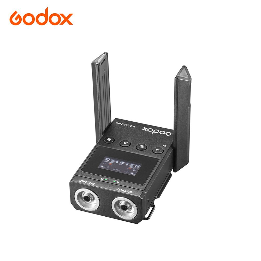 Micrófono inalámbrico Godox WMICS2 UHF para Cámaras y Celulares - Imagen 4
