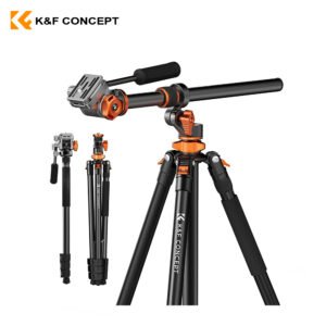 Trípode monopie de video K&F Concept T254A7+FH-03 – KF09.137