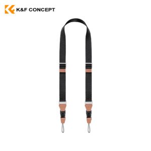 Correa de cuello para cámara negro K&F Concept