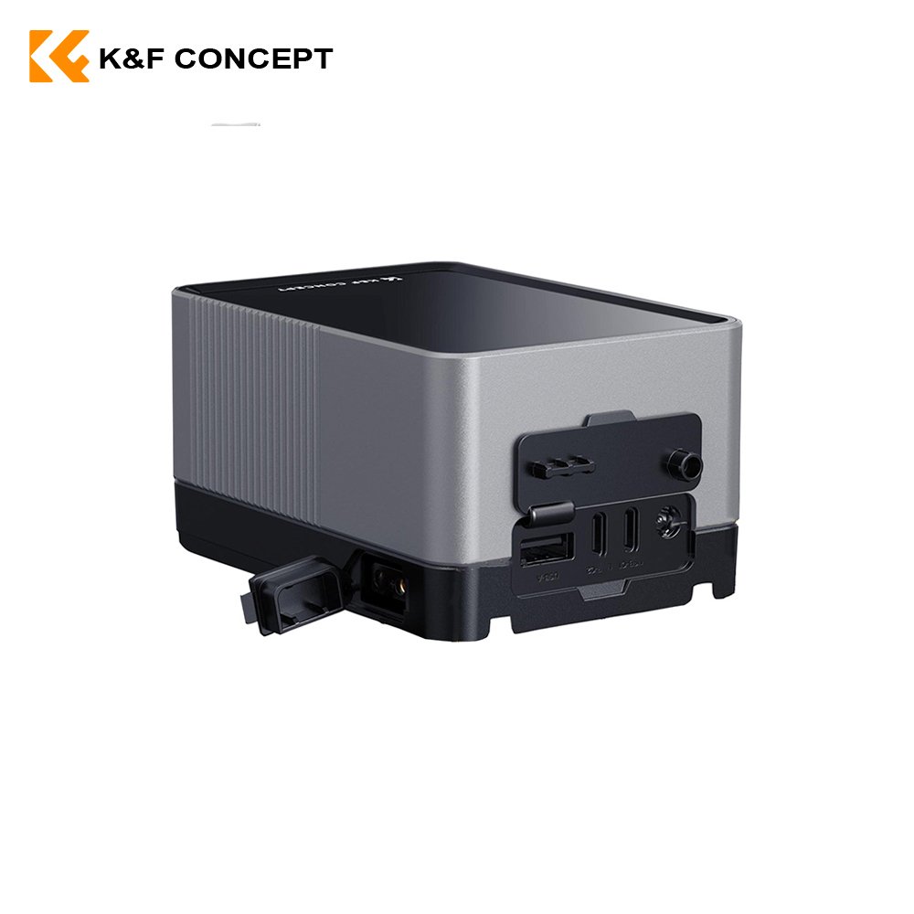 Batería V Mount 6700mAh 99Wh con carga rápida - Imagen 2