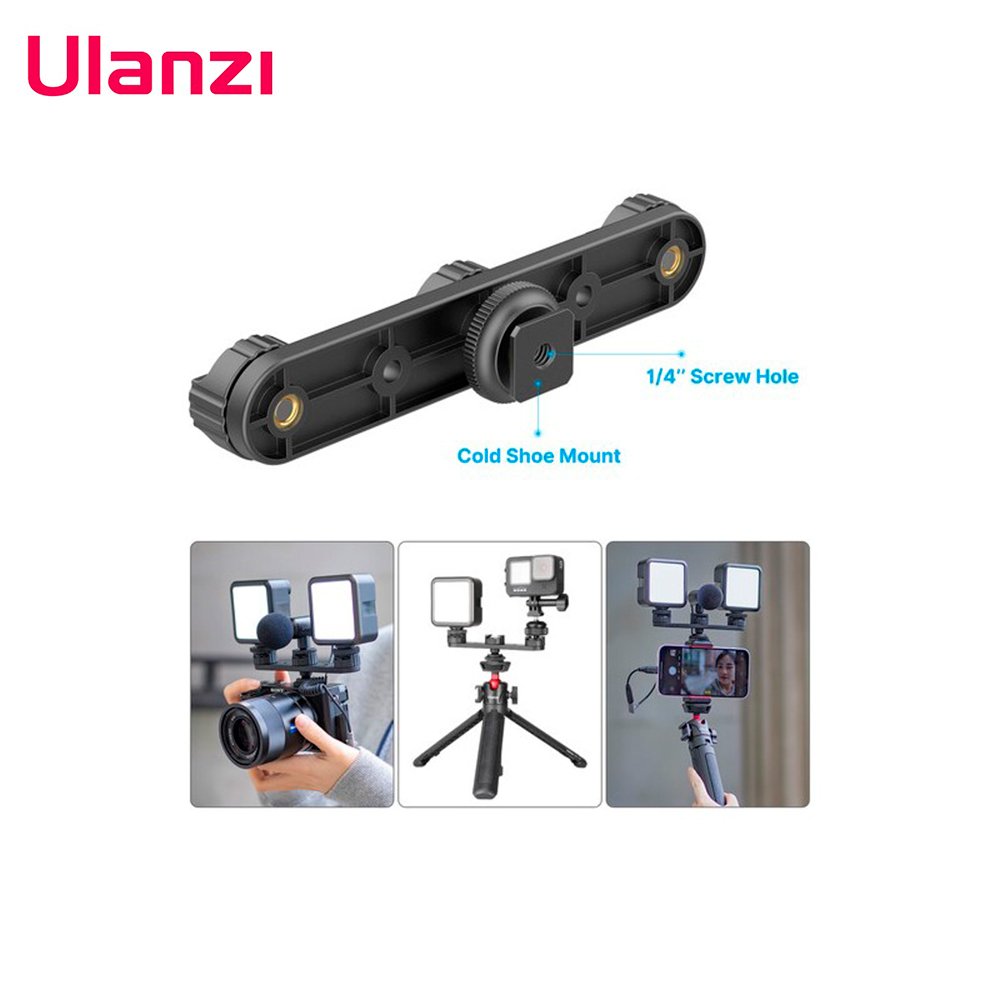 Soporte triple ULANZI PT-23 -Zapata fría - Imagen 4