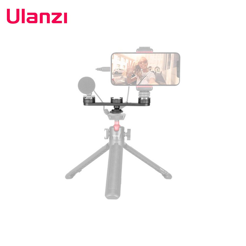 Soporte triple ULANZI PT-23 -Zapata fría - Imagen 7