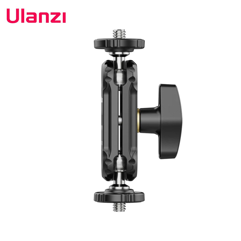 Brazo mágico Ulanzi R102 Cabezal de bola doble y tornillo de 1/4'' - Imagen 3