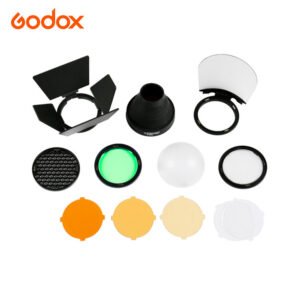 Kit de accesorios Godox AK-R1 para cabezal de flash redondo