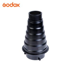 Snoot Godox SN01 con Grilla – Montura Bowens