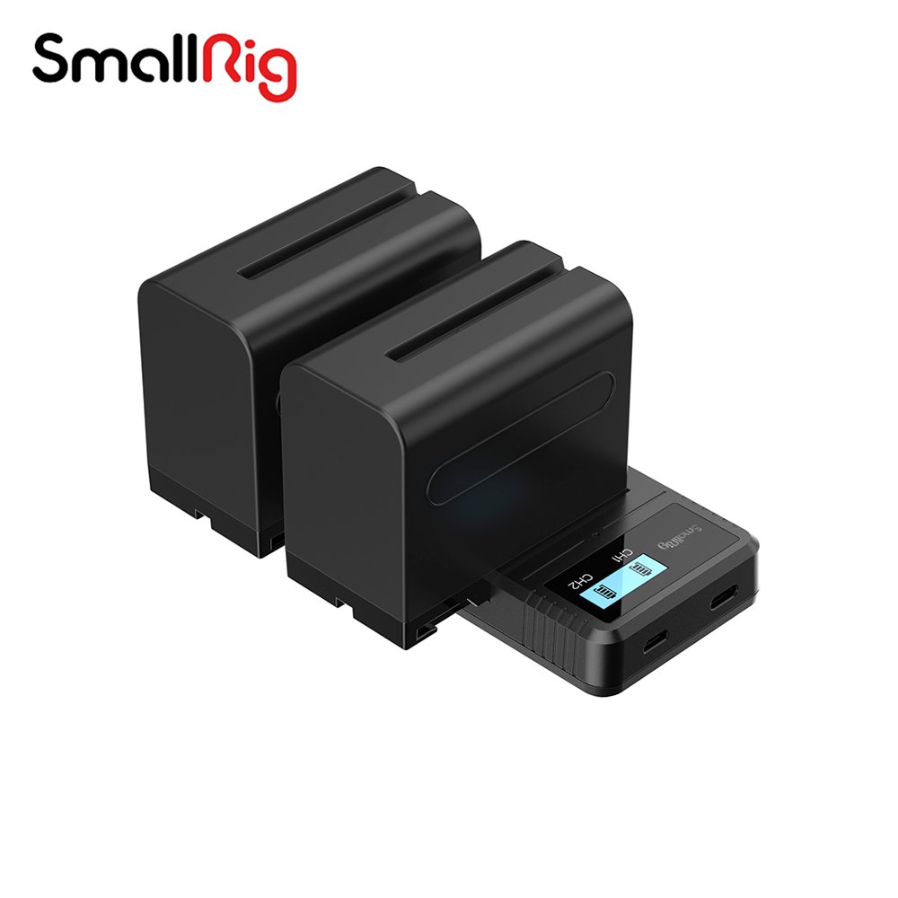 Kit de Cargador y 2 Batería NP-F970 Smallrig - Imagen 8