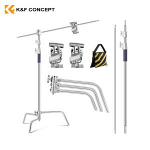 Parante C-STAND con brazo boom + bolsas de arena – K&F Concept