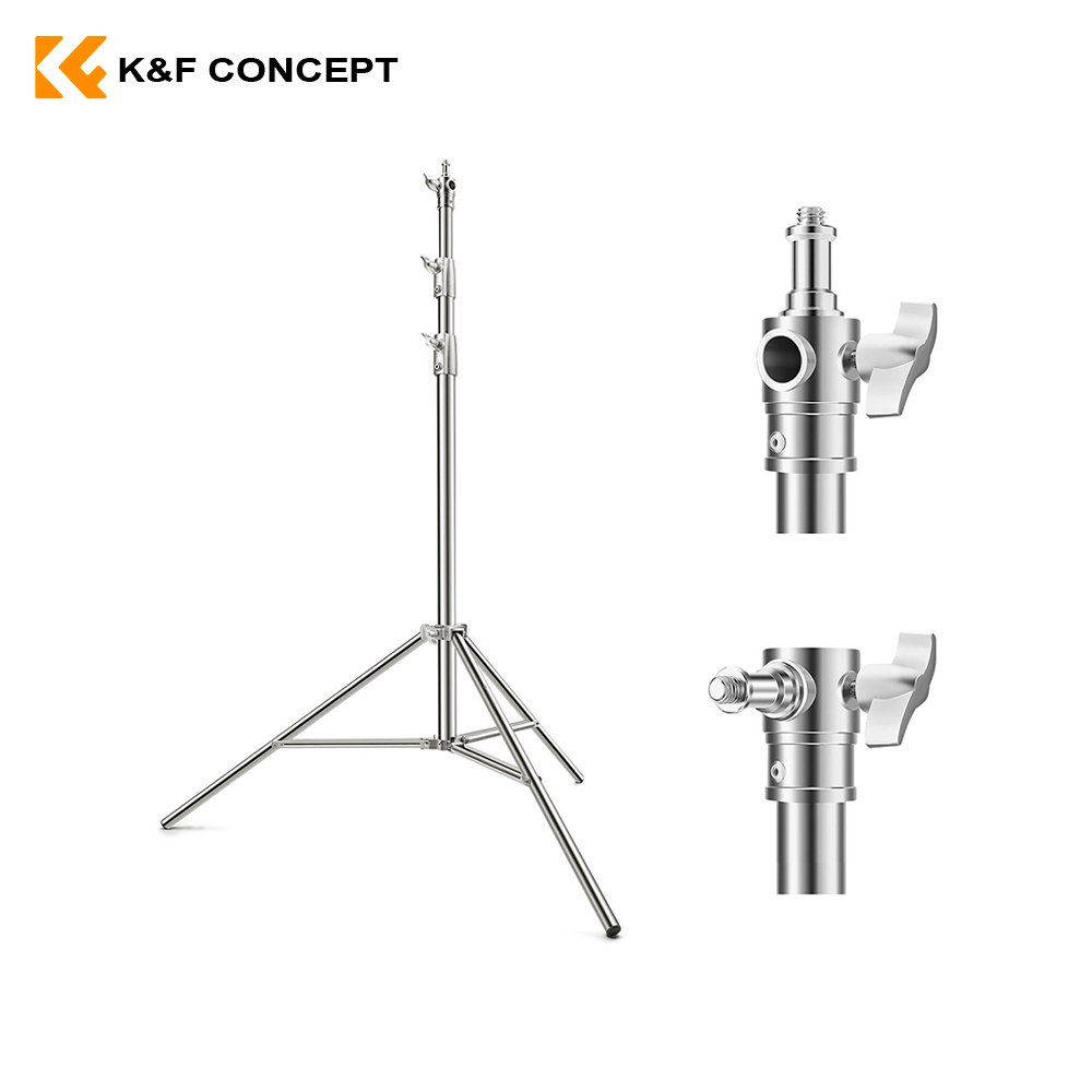 Parante de 2.8 metros de acero + funda – K&F Concept