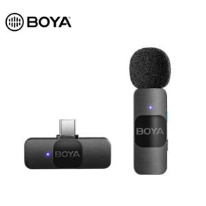 Micrófono BOYA BY-V10 – Wireless – para dispositivos Android USB C