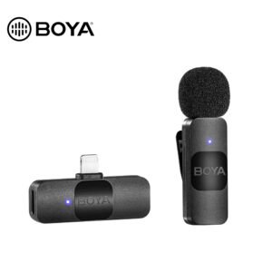Micrófono BOYA BY-V1 – Wireless – para dispositivos Lightning IOS