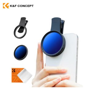 Kit de filtro ND2-400 Densidad Neutra 52mm para smartphone – K&F Concept