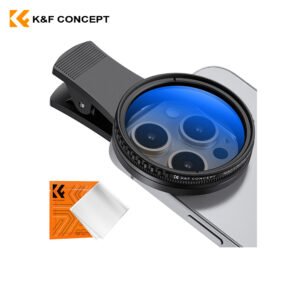Kit de filtro polarizado 52mm para smartphone – K&F Concept