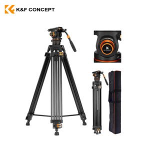 Trípode de video K&F Concept VA3+BV20