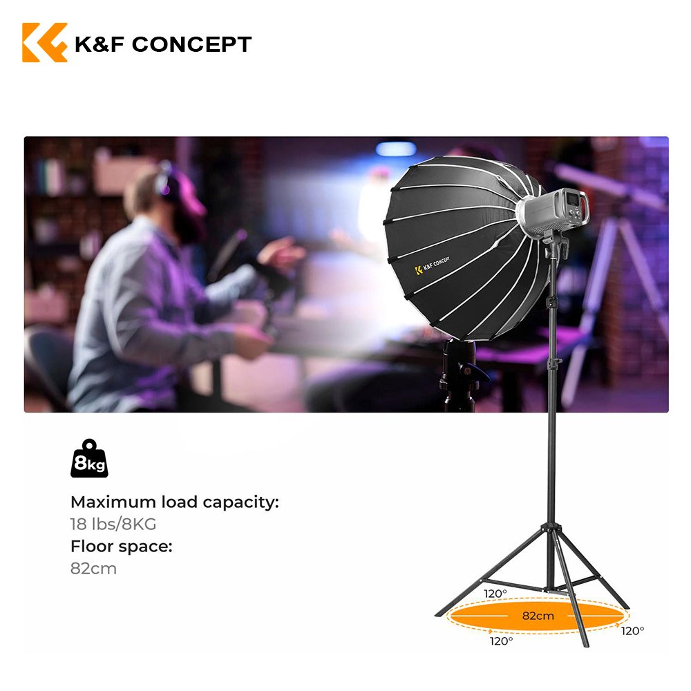 Parante de 2.8 metros de aluminio + funda – K&F Concept - Imagen 4
