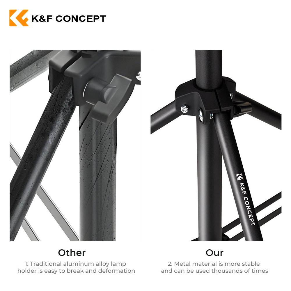 Parante de 2.8 metros de aluminio + funda – K&F Concept - Imagen 5