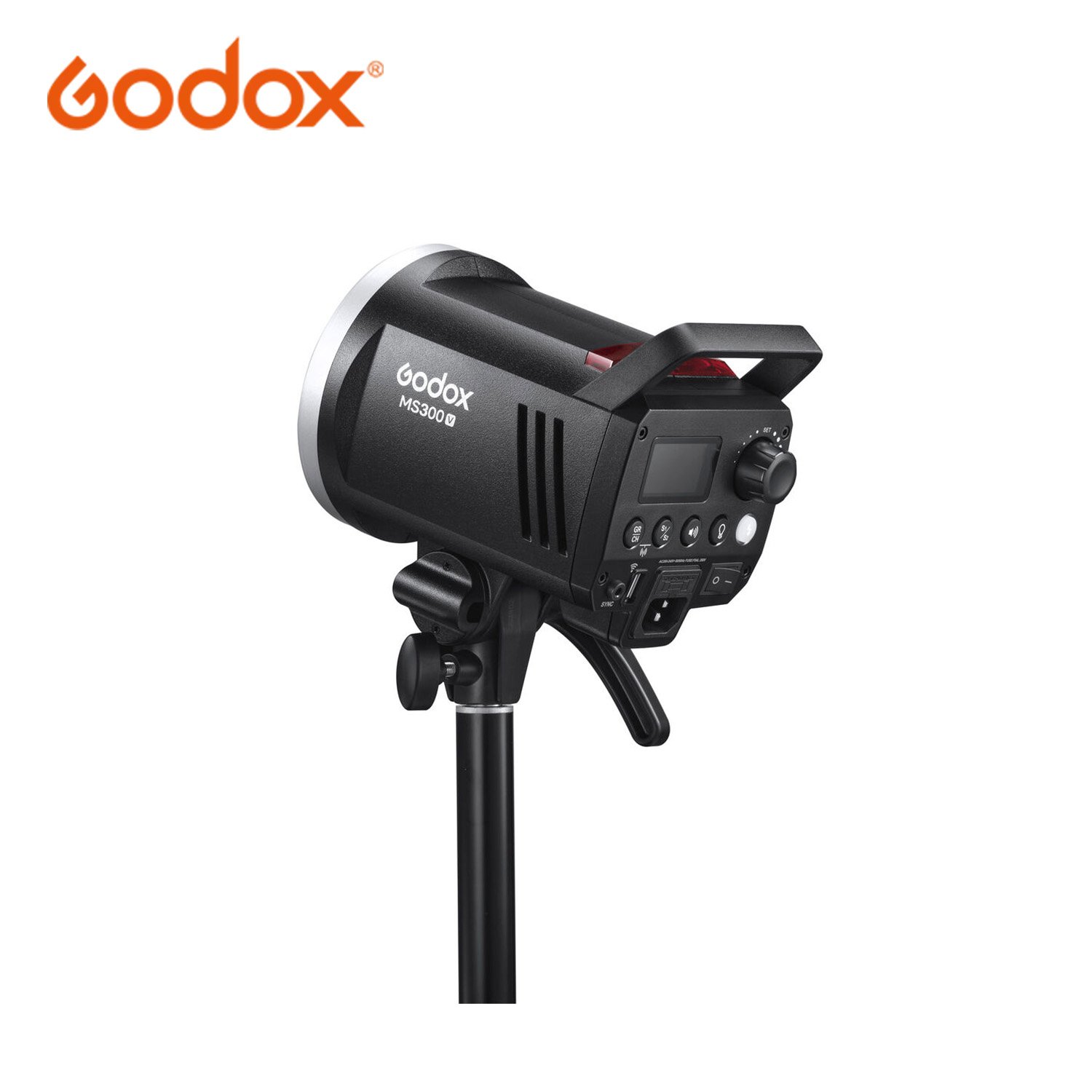 Flash de estudio Godox MS300-V con luz Led de modelado - Imagen 2