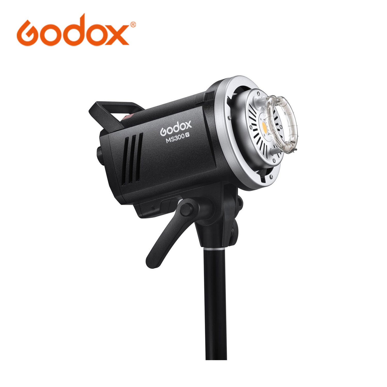 Flash de estudio Godox MS300-V con luz Led de modelado
