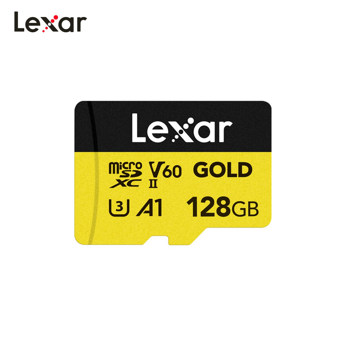 Memoria MicroSD Lexar Professional UHS-II de 128GB (Serie Gold)