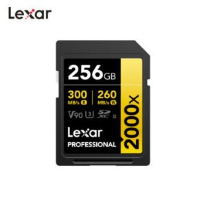 Memoria SD Lexar Professional 2000x UHS-II SDXC de 256GB