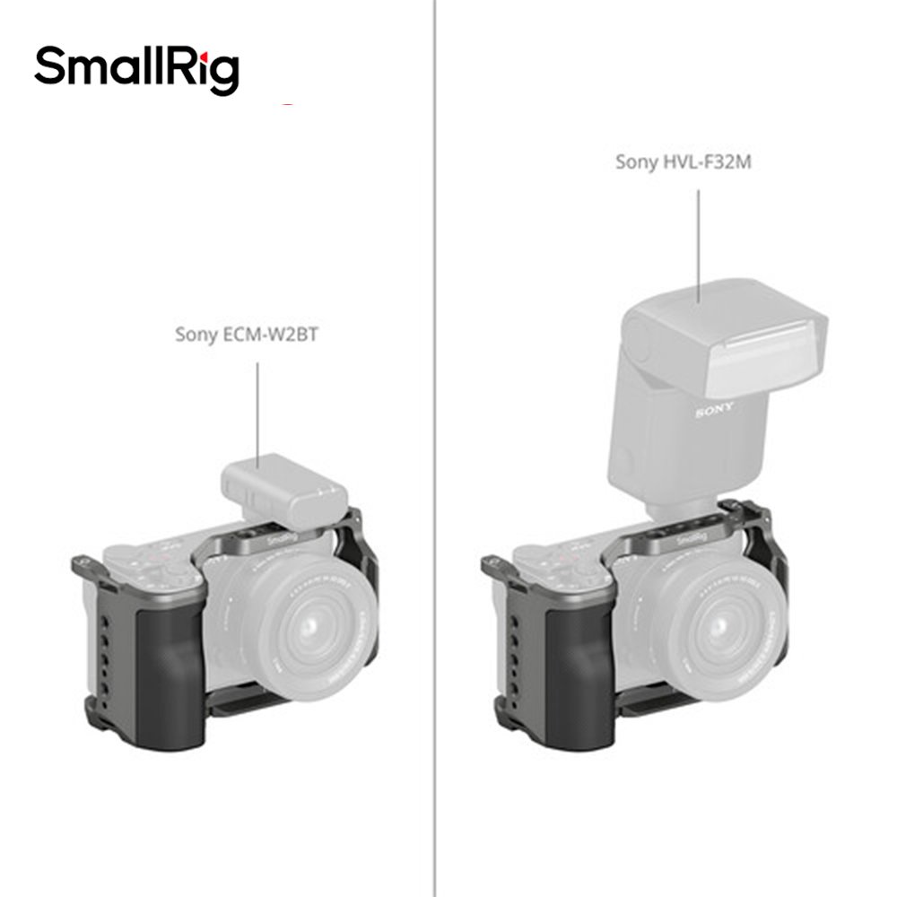 Jaula de liberación rápida HawkLock para Sony ZV-E10 II (Gris) - Imagen 6