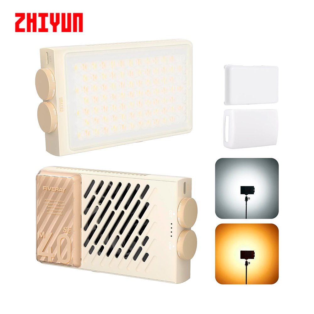 Luz Led Zhiyun Fiveray M40 SE Combo Bicolor - Imagen 10