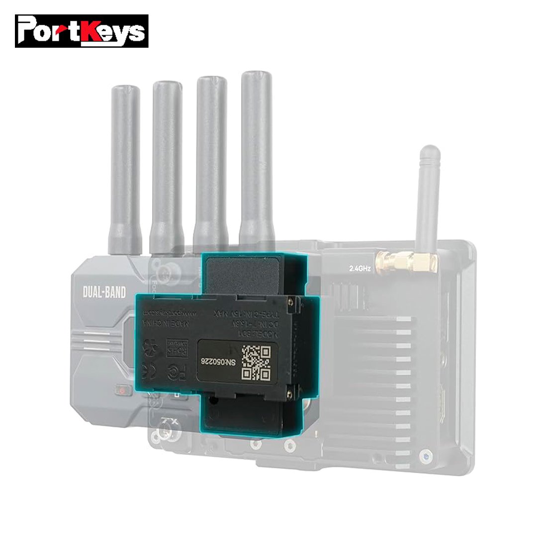 Batería ficticia de doble cara Portkeys BD1 - Imagen 4